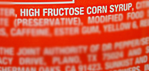 Tel geen calorieën, tel de chemicaliën